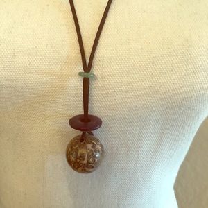 Jewelry 28” Natural Stone Necklace